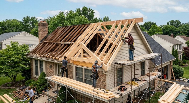 Roof Framing Repair in Wilmington, NC