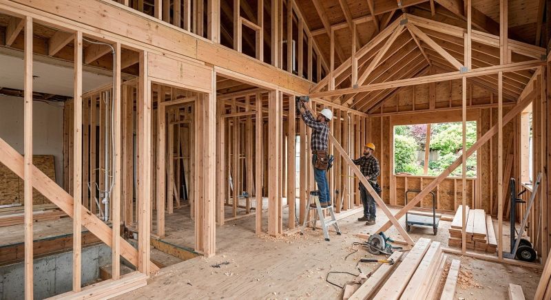 Bedroom Framing in Wilmington, NC