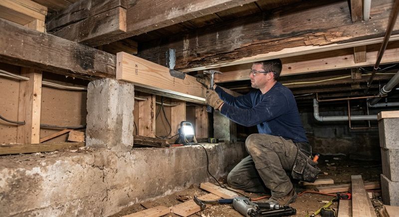 Ceiling Joist Repair in Conroe, TX