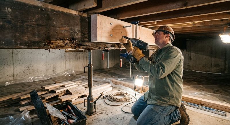 Floor Joists Repair in Wilmington, NC
