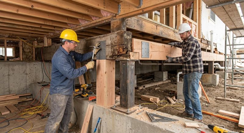 Garage Beam Repair in Kansas City, KS