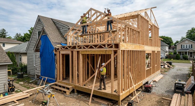 Home Renovation Framing in Conroe, TX