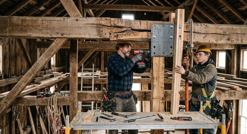 House Beam Repair in Kansas City, KS