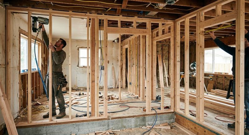 Renovation Framing in Conroe, TX