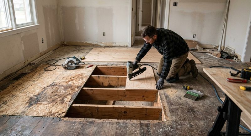 Structural Flooring Repair in Kansas City, KS