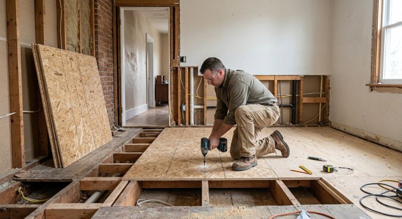 Subflooring Renovation in Kansas City, KS