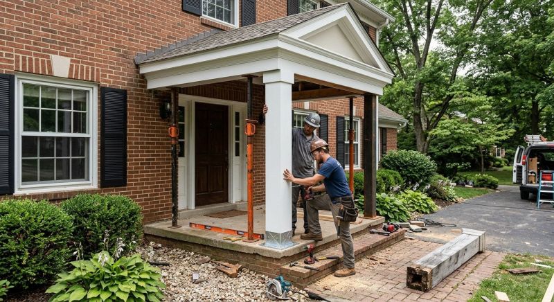 Support Column Replacement in Wilmington, NC