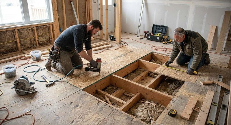 Underfloor Repair in Conroe, TX