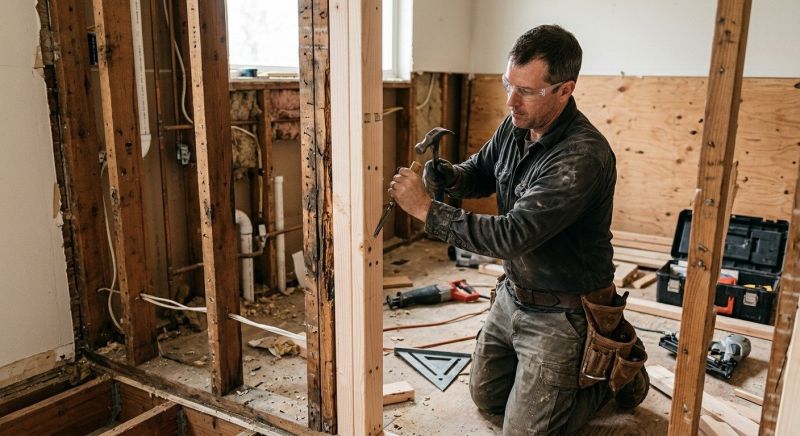 Wood Framing Repair in Wilmington, NC