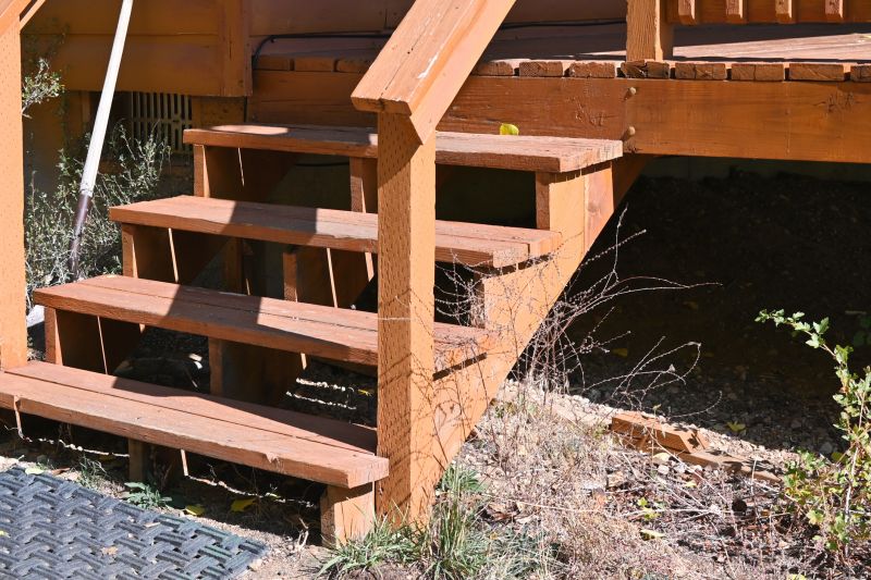 Wooden Steps Installation in Wilmington, NC
